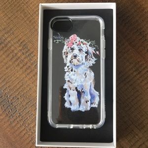 Casetify Dog in Bloom iPhone case for 6/6s/7/8